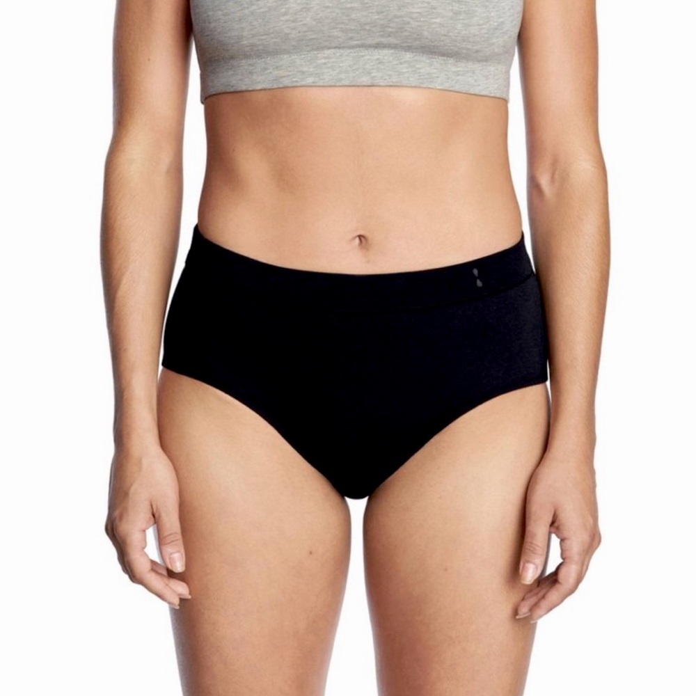 Thinx for All Women - Moderate Absorbency Period Underwear Black 2 Pack